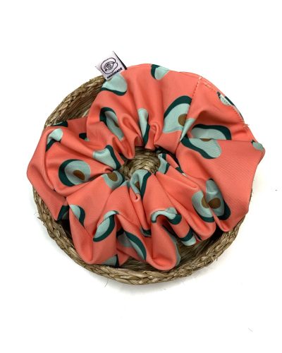 Σούρα Μαλλιών Χειροποίητη 'Avocado Scrunchie'