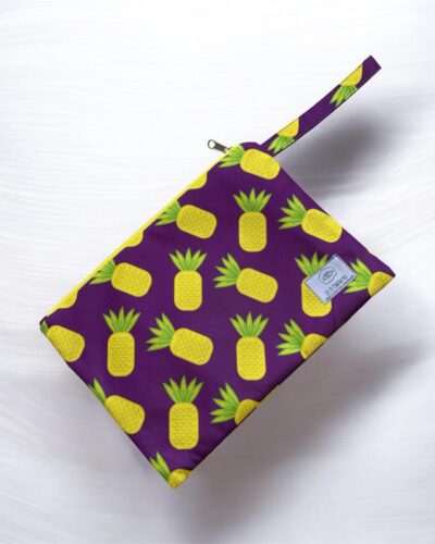 Τσάντα Χειρός Χειροποίητη 'Purple Pineapple'