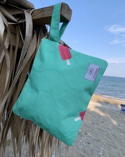 Τσαντάκι Χειρός Χειροποίητο 'Icecream Pouch Bag'