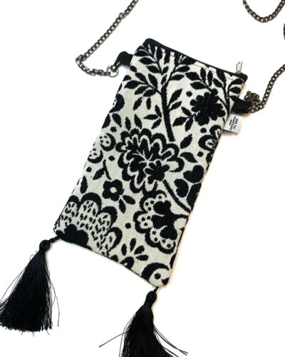 Τσαντάκι Κινητού Χειροποίητο 'Vintage Black'