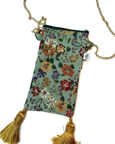 Τσαντάκι Κινητού Χειροποίητο 'Vintage Flower'