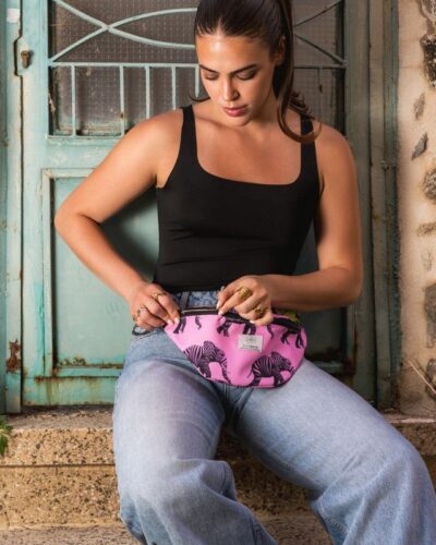 Γυναικείο Τσαντάκι Μέσης ' Pink Elephant'