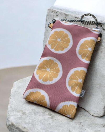 Τσαντάκι Κινητού Χειροποίητο 'Lemons'