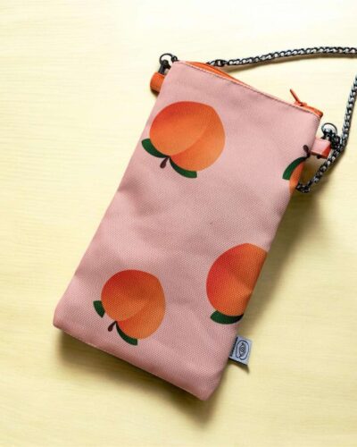 Τσαντάκι Κινητού Χειροποίητο 'Peach'