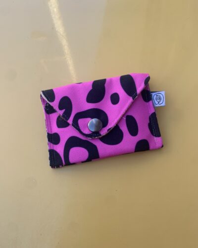 Πορτοφολάκι Χειροποίητο 'Pink Animal Print'
