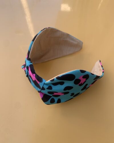 Στέκα Μαλλιών Χειροποίητη 'Animal Print Headband'