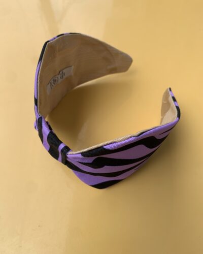 Στέκα Μαλλιών Χειροποίητη 'Purple Headband'