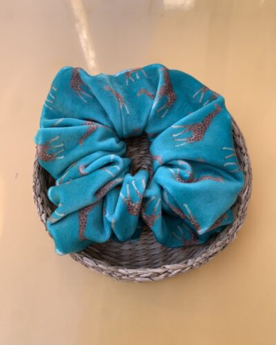 Σούρα Μαλλιών Χειροποίητη 'Velvet Giraffe'